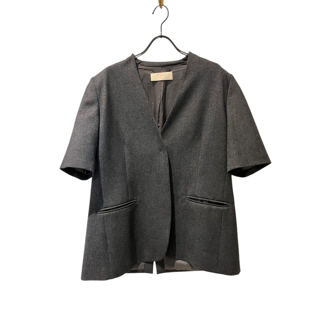 PLAGEプラージュジャケットグレーアウター