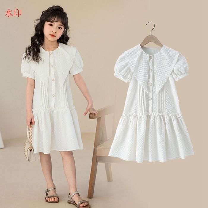 女の子 ワンピース 半袖 韓国子供服 キッズ 女の子 ワンピース キッズガールズワンピース 子供服 ドレス 発表会 カジュアル 普段着 可愛い