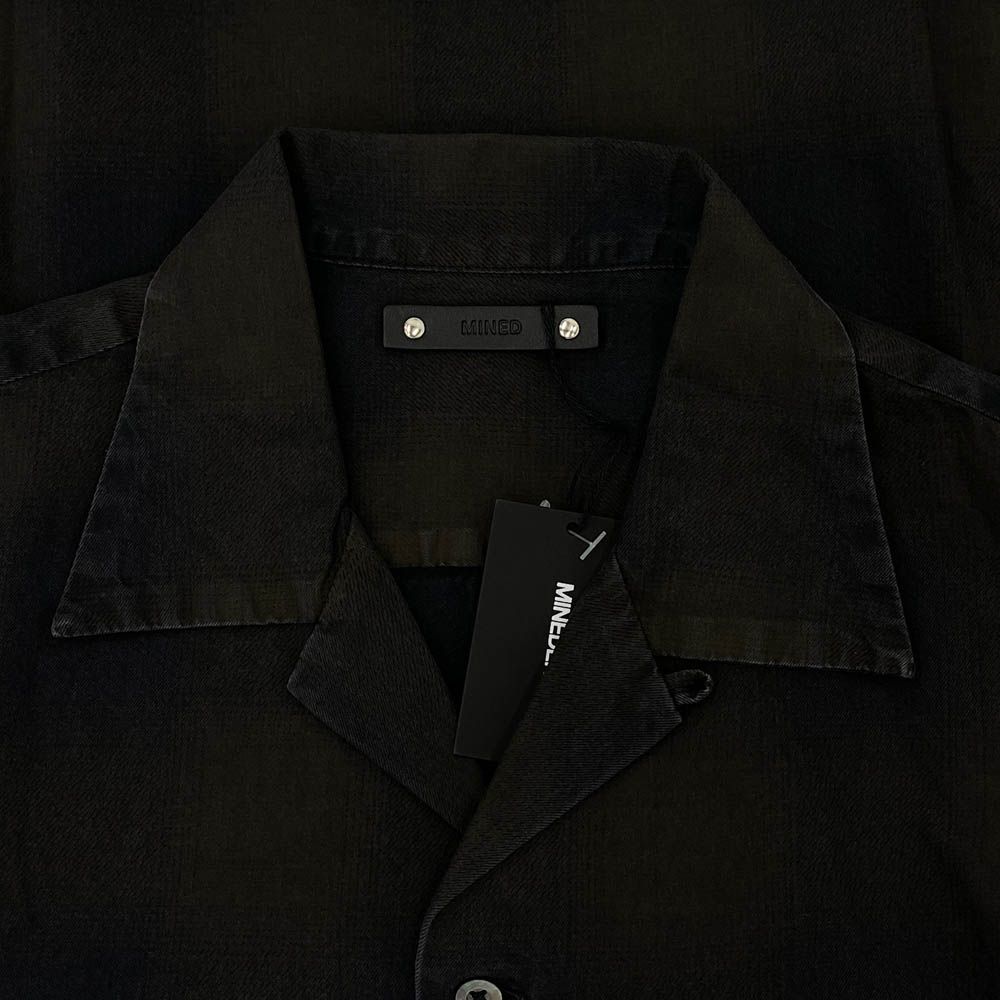 MINEDENIM オンブレシャツジャケット サイズ2 マインデニム MINEDENIM L/S オンブレチェックシャツ メンズ JPN
