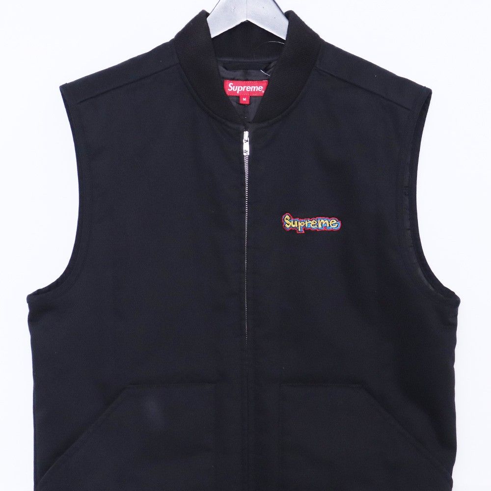 SUPREME Gonz Shop Vest Mサイズ ブラック - メルカリ