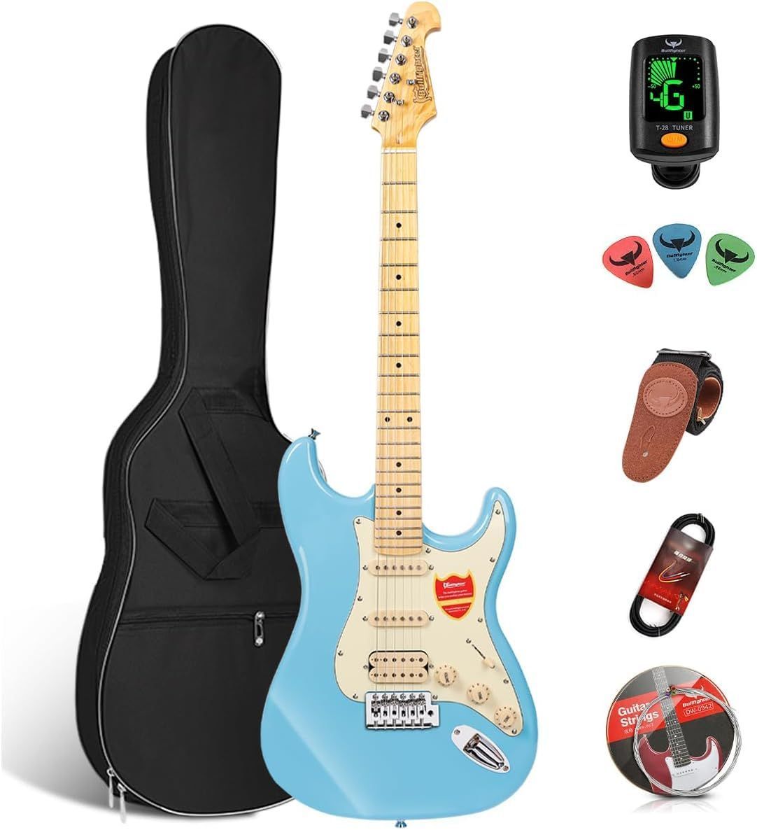 MD Guitars G7-Q SBK MD Guitars : G7-Q 【実力派ハイブリッド・ギター 】