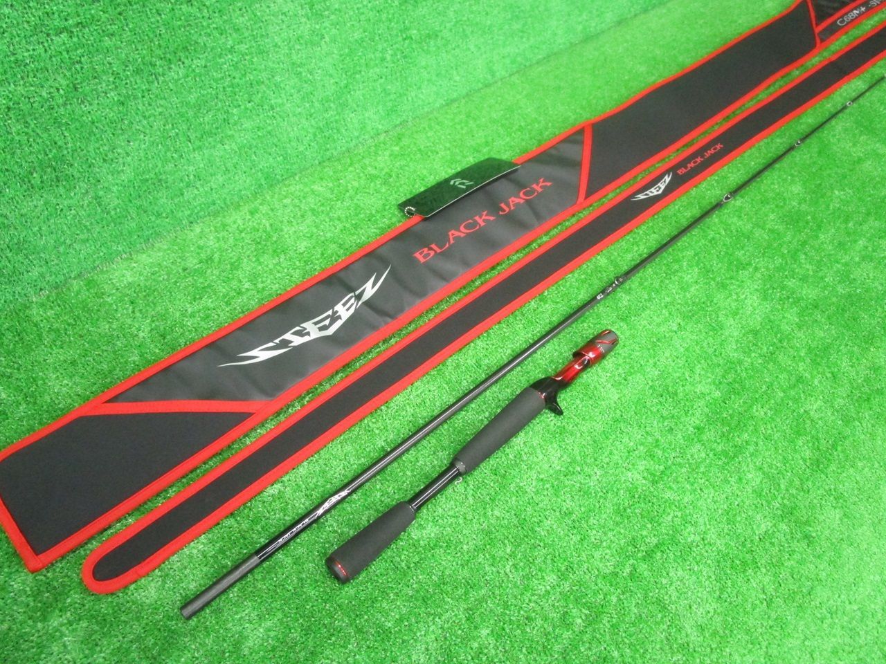 ダイワ　スティーズ　BLACK JACK C68M+ Steez C68M + -SV ・ AGS [BLACK JACK] - JDM Fishing