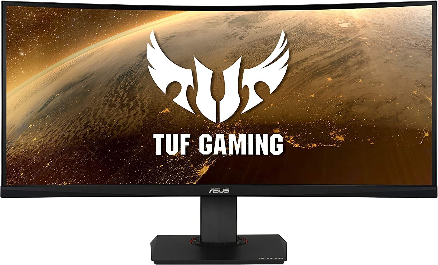 ASUS ゲーミングモニター TUF Gaming VG35VQ 35インチ - Miroku - メルカリ