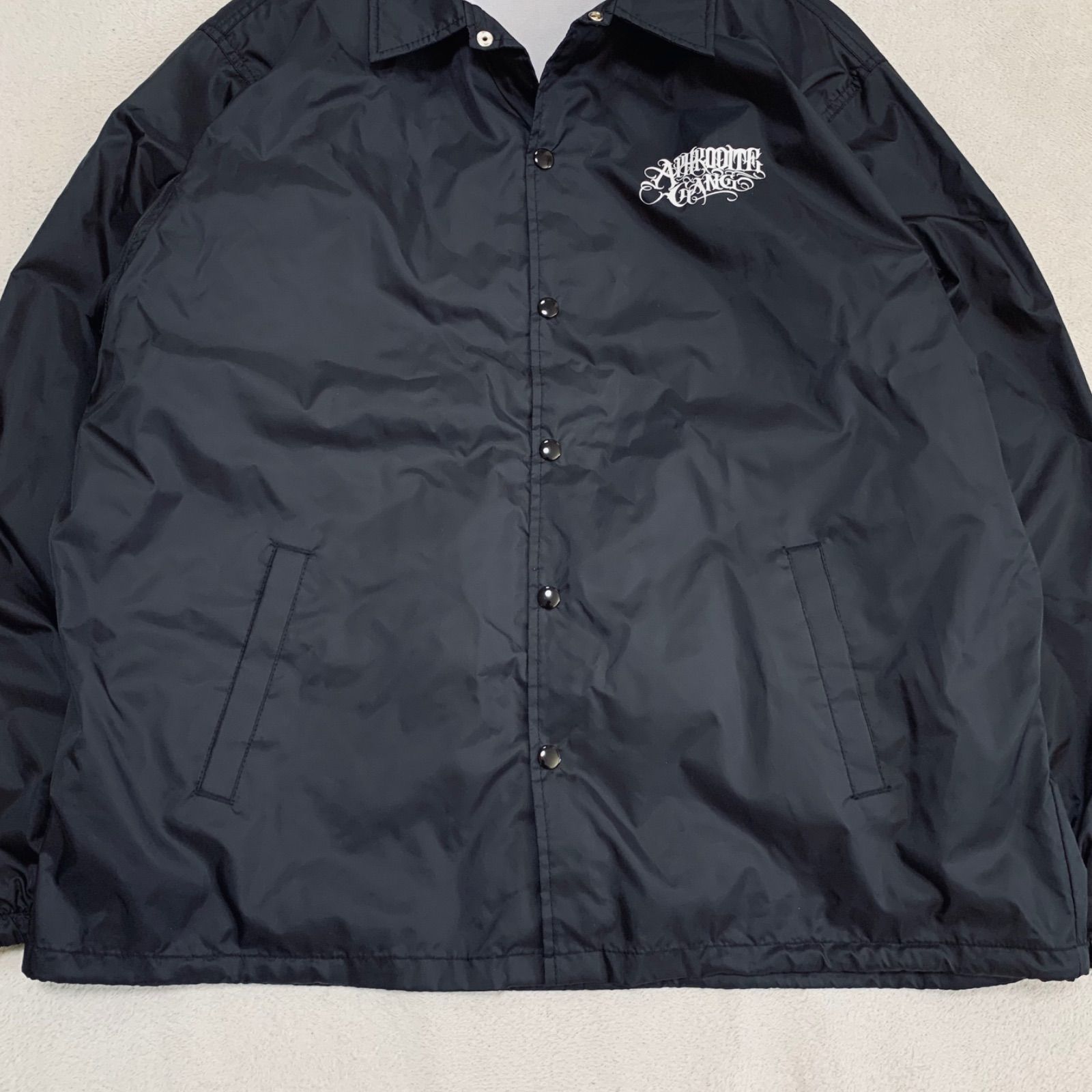 BUDSPOOL LOGO COACH JACKET コーチジャケット ナイロンジャケット 舐