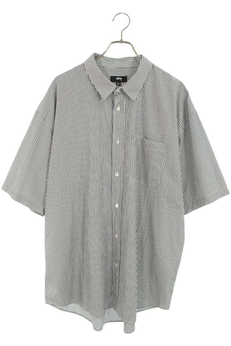 ステューシー 1110329 BOXY SS SHIRT 8 BALL STRIPE 8ボールストライプ