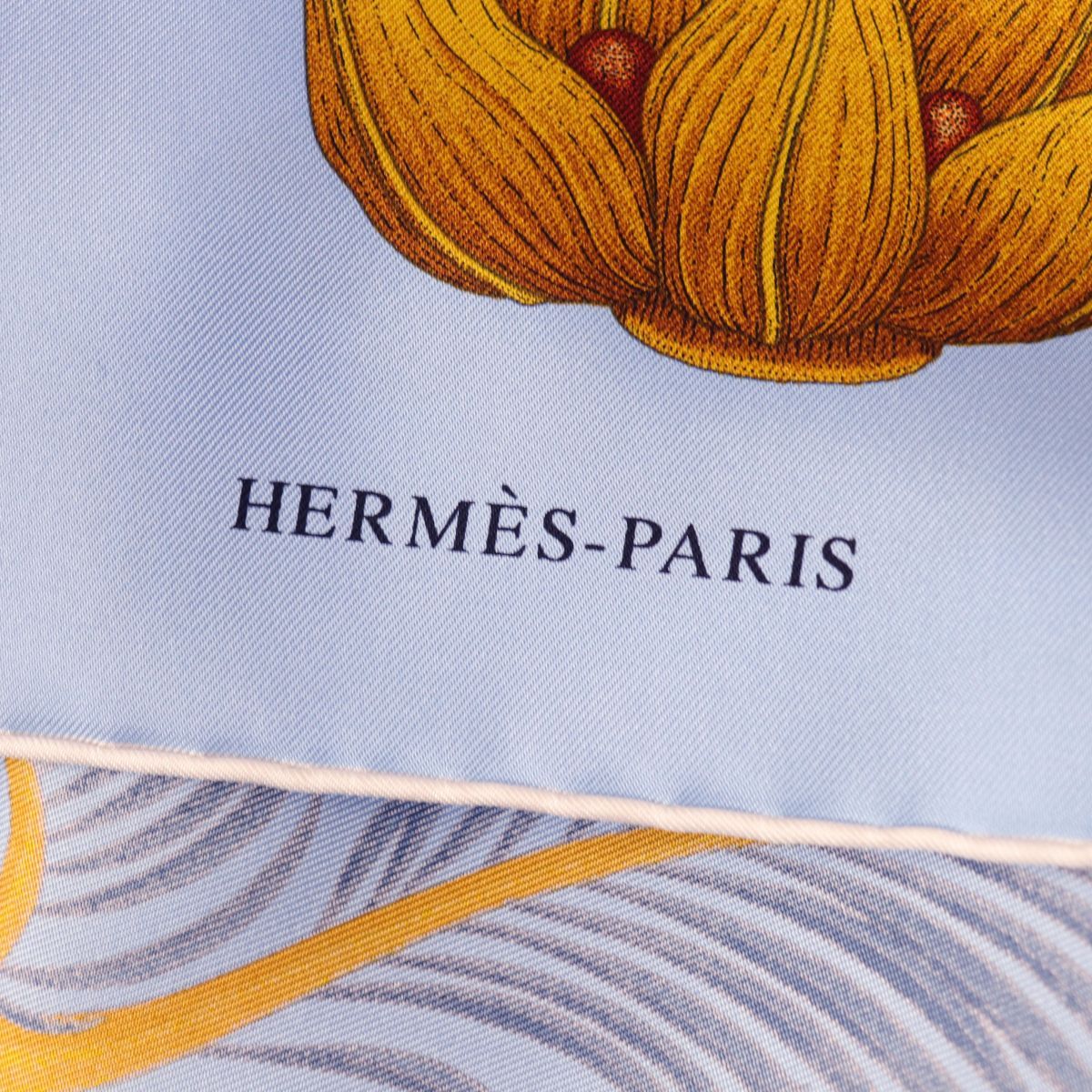 極美品 エルメス HERMES スカーフ カレ90 INDEX PALMARUM ヤシの目録 シルク100％ レディース フランス製 マルチカラー表記サイズ-