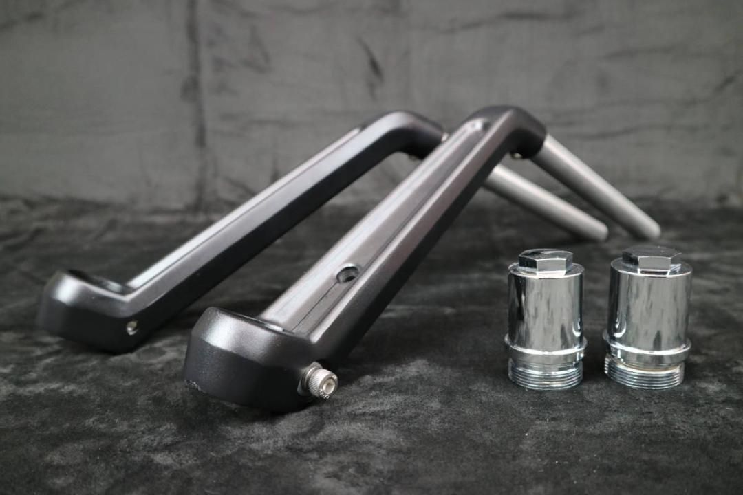 センハン　タイプ　黒　ハンドル＋延長キット③/GPZ400F用 ZX400A Amazon | CBX純正 タイプ ハンドル 黒＋延長キット③ GPZ400F用