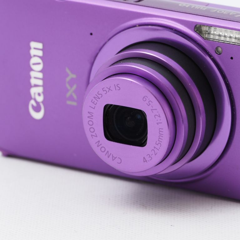 Canon キヤノン デジタルカメラ IXY 430F パープル Wi-Fi IXY430F(PR)