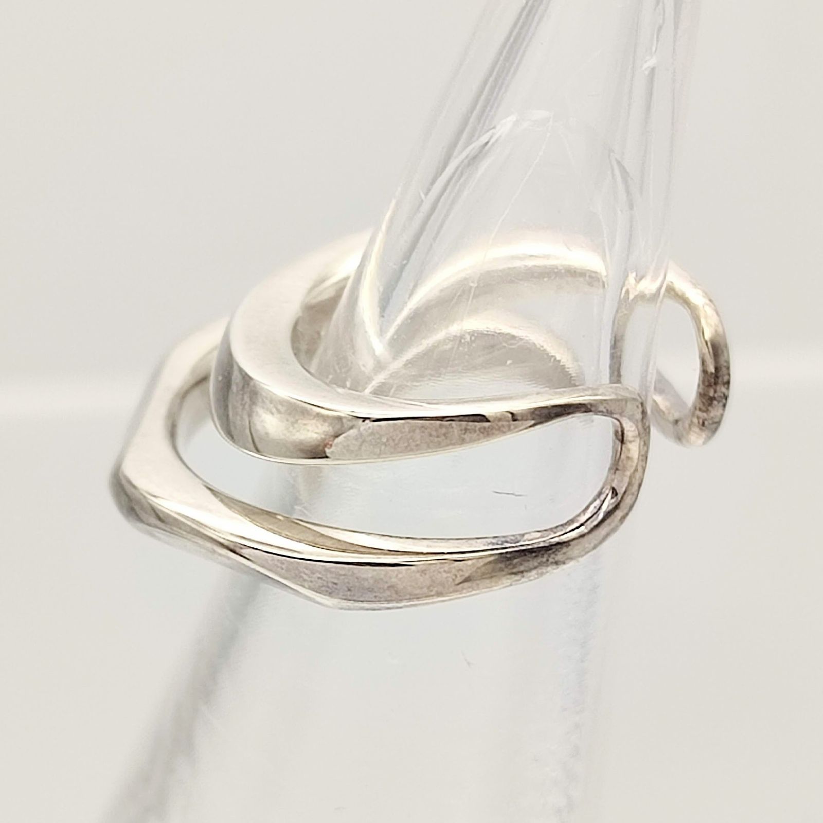 美品】 blanc iris ブランイリス ボリュートシルバーイヤーカフ 2連