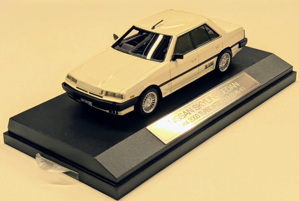 インターアライド 1|43 Hi-Story スカイライン セダン 2000 TURBO インタークーラー RS-X 1984 HS048WH