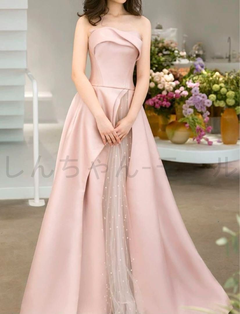 シンプルオシャレなバイ ベアイブニングドレス