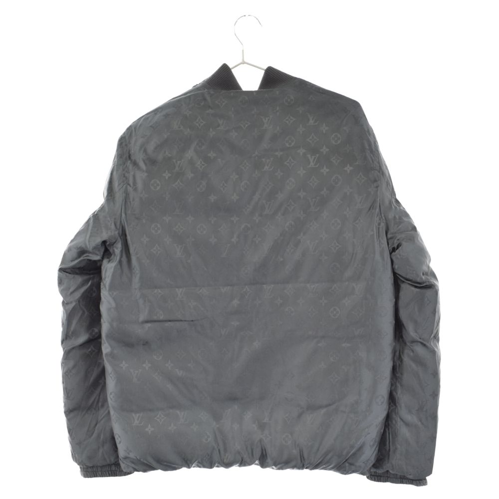 LOUIS VUITTON モノグラム ジャガード ダウンJKT リバーシブル LOUIS VUITTON】【フランス製】【アウター】ルイヴィトン