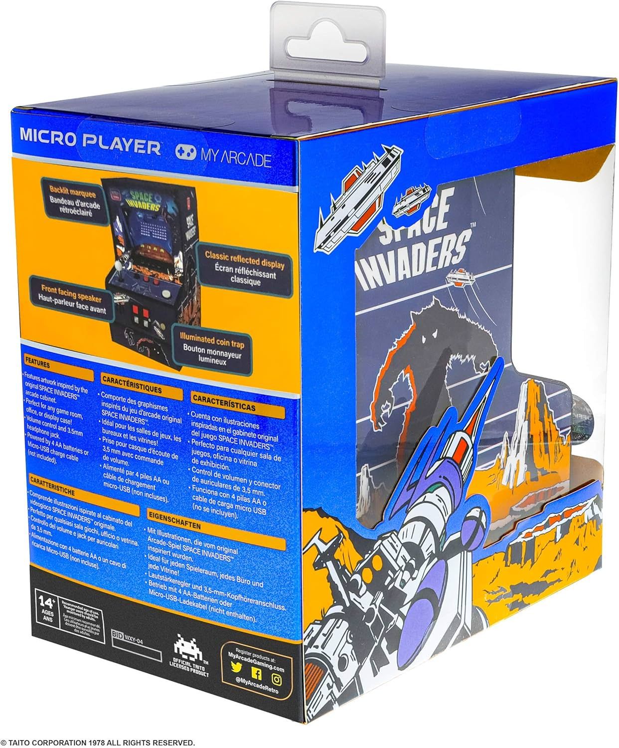 Amazon.co.jp: My Arcade Space Invaders マイクロ プレーヤー プロ