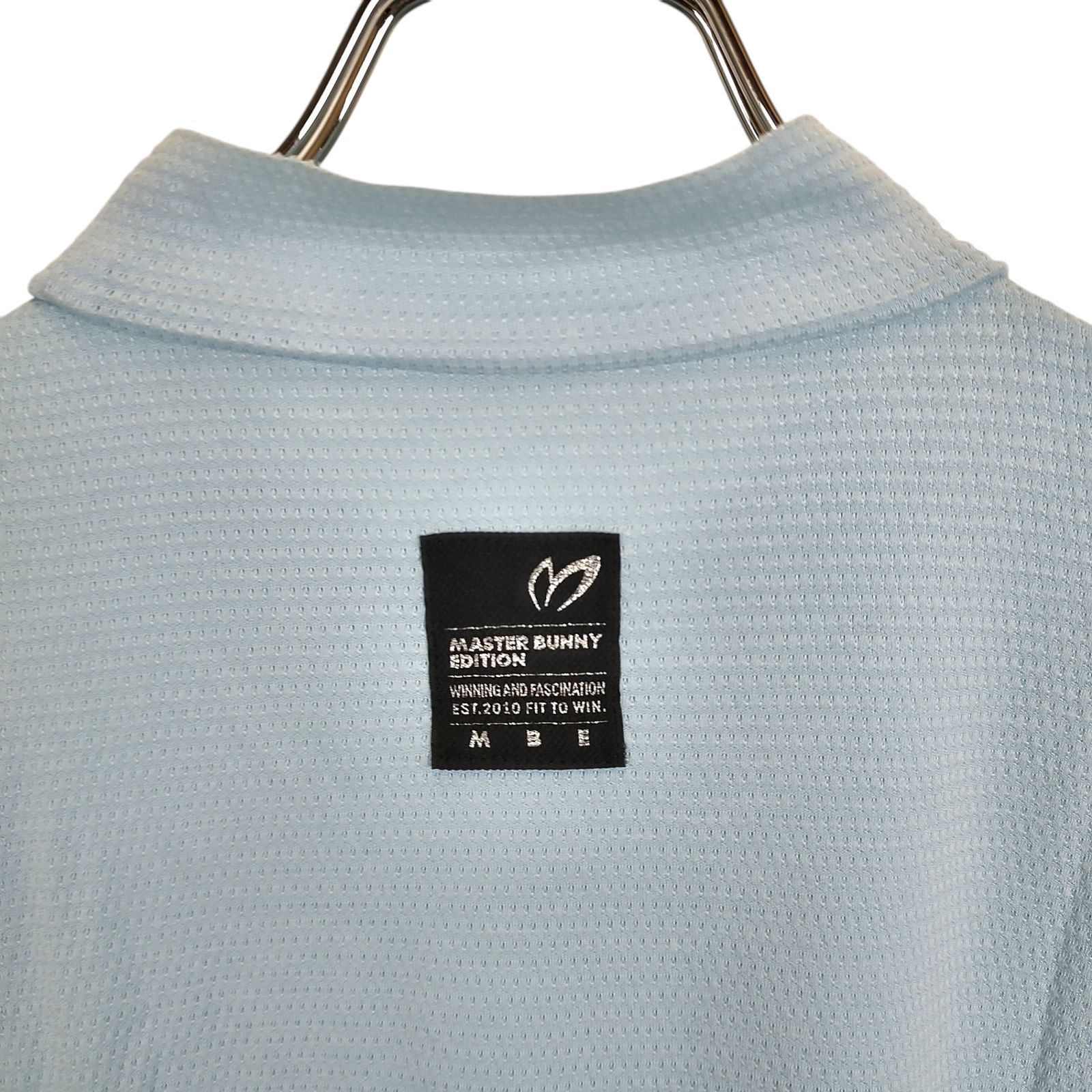 18 美品【MASTER BUNNY EDITION】モックネックシャツ ゴルフ MASTER BUNNY EDITION 【PREMIUM CHOICE】マスターバニーby