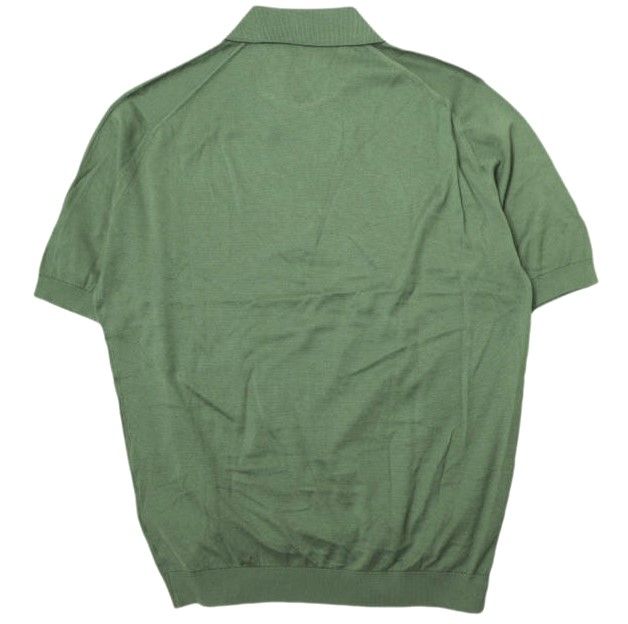 JOHN SMEDLEY ジョン スメドレー ポロシャツ　カーキ 新品 JOHN SMEDLEY ジョンスメドレー イギリス製 ISIS シーアイランド