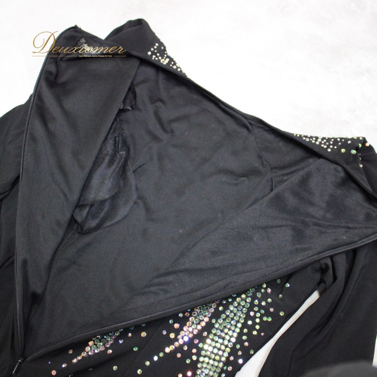 【美品 社交ダンス衣装】 ブラック系 ドレス ワンピース パーティー prima boutique プリマブティック ICHIOKU イチオク 美品 社交ダンス衣装】 ブラック系 ドレス ワンピース