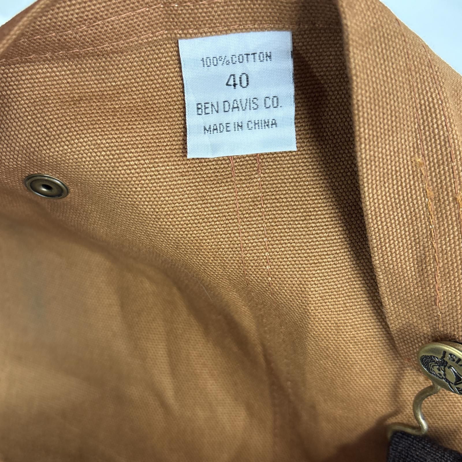 古着 ベンデイビス BEN DAVIS オーバーオール デッドストック タグ付き