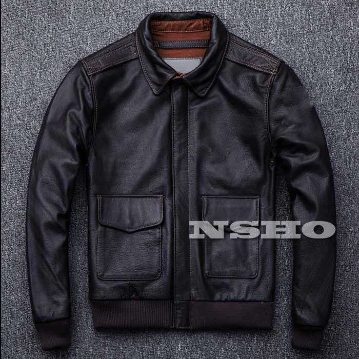 米空軍 A-2 カウハイド レザー・フライトジャケット 復刻版 米空軍 A-2 カウハイド レザー・フライトジャケット 復刻版 A-2 USAF