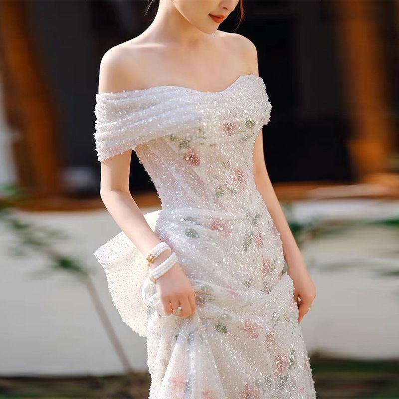 軽やか ロングドレス