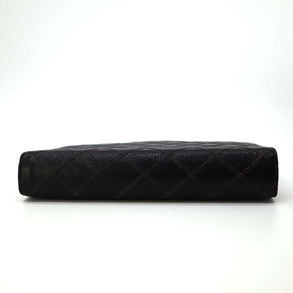 CHANEL シャネル 手帳カバー キャビア ブラック ビコローレ ココマーク