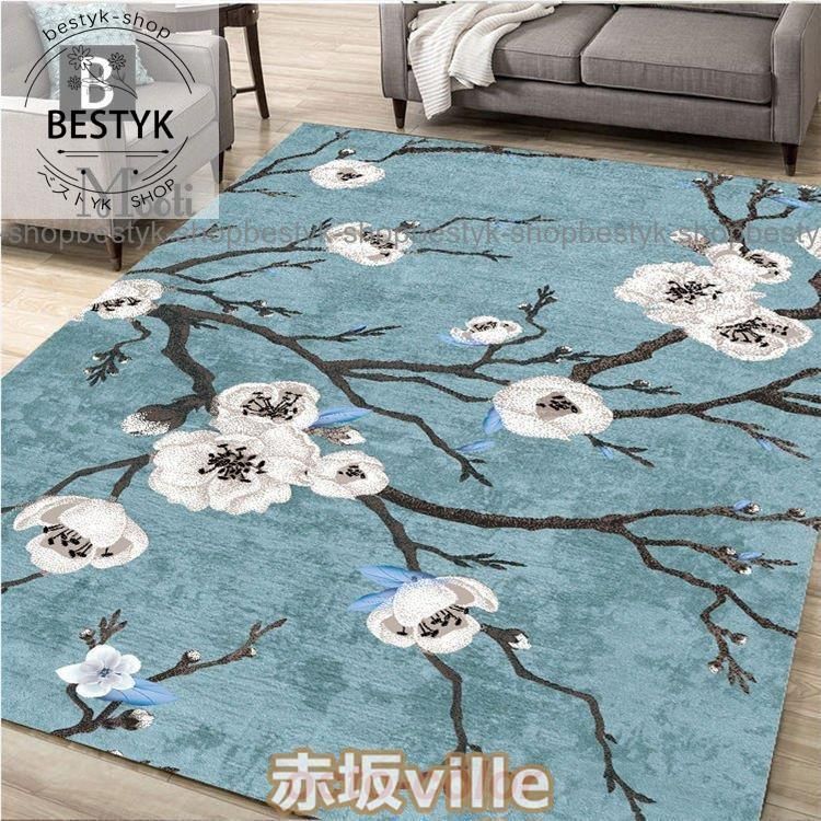 極厚ラグ カーペット 撥水6層フラン 90×190cm 撥水6層フラン ラグ 撥水