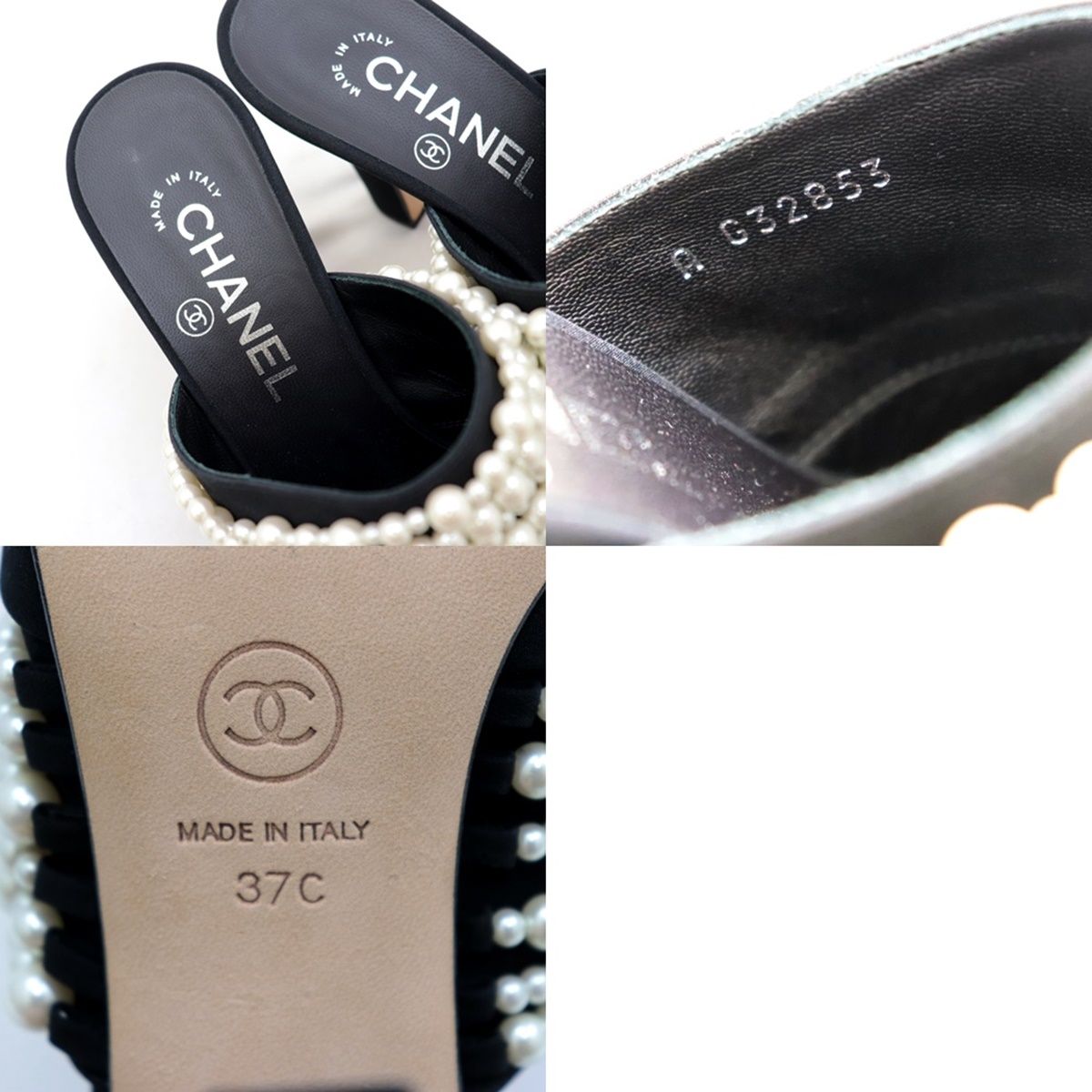 CHANEL シャネル パール サテン ココマーク サンダル ミュール 楽天市場】シャネル CHANEL サンダル 靴 シューズ サテン