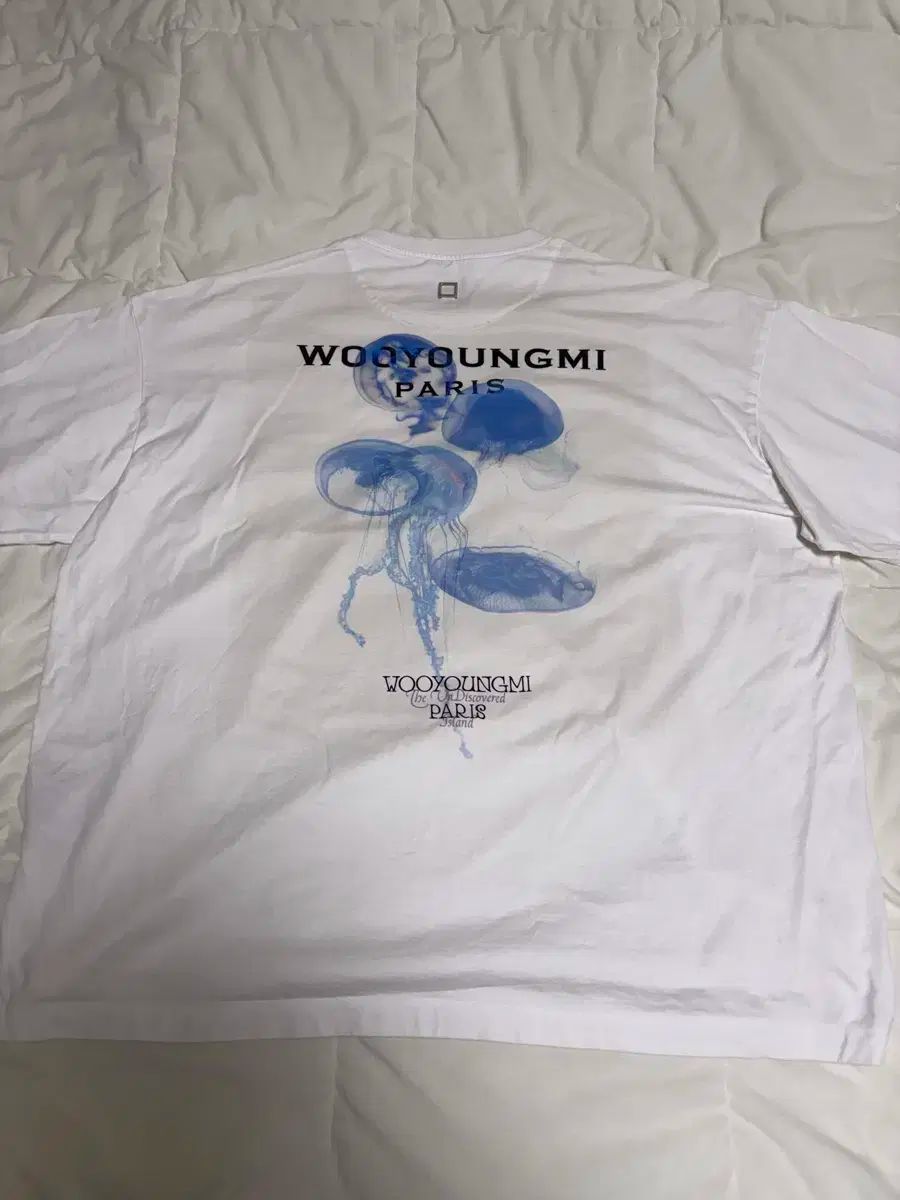 正規品 24ss WOOYOUNGMI(ウーヨンミ) クラゲ 半袖Tシャツ （ 105