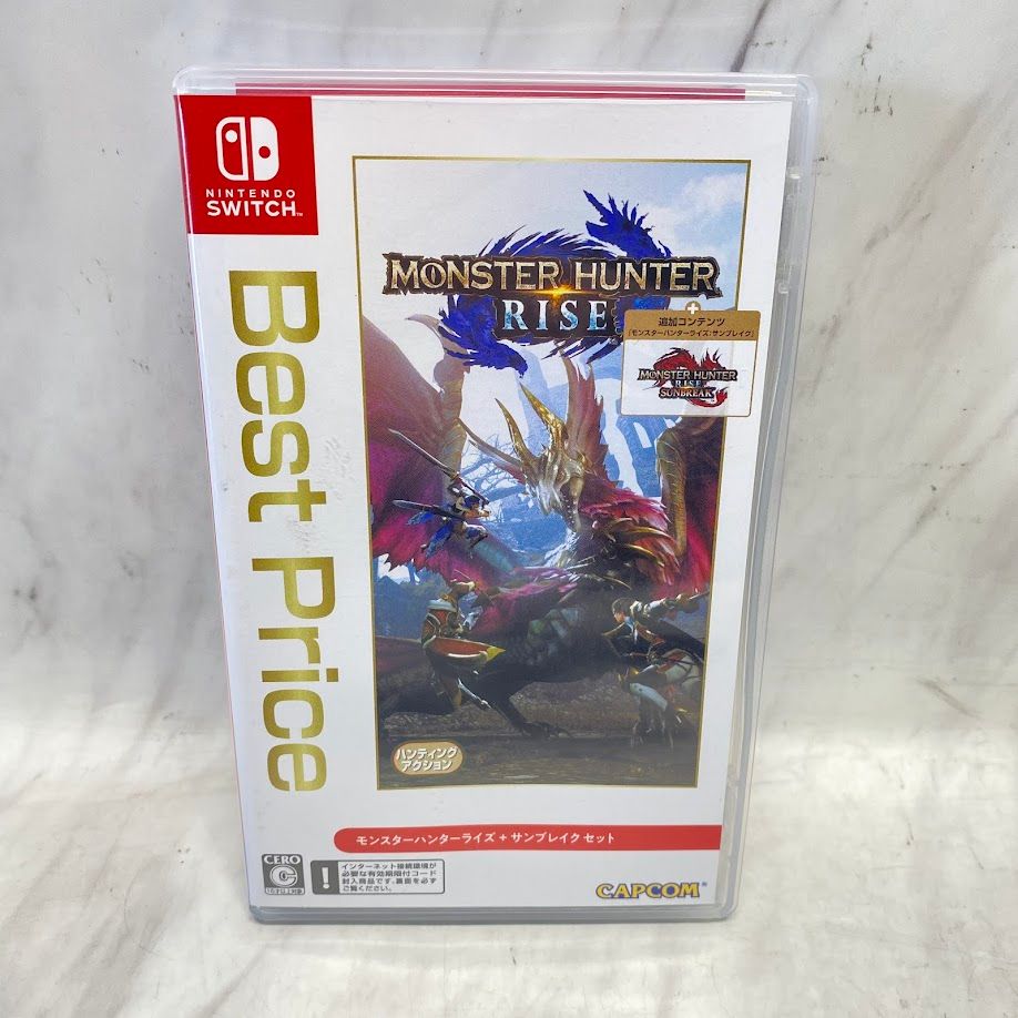 極美品】モンスターハンターライズ ＋ サンブレイク セット Best Price -Switch - メルカリ