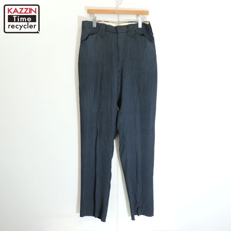 DEADSTOCK 60s aspen ストライプ柄 ウエスタン スラックスパンツ メンズ Lサイズ相当