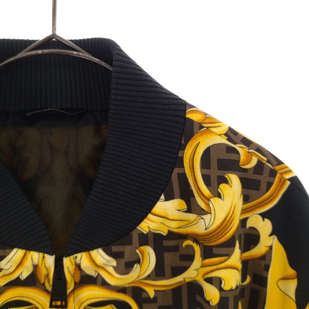 FENDI (フェンディ) 22AW × VERSACE Fendace Multicolor Cotton Jacket ...