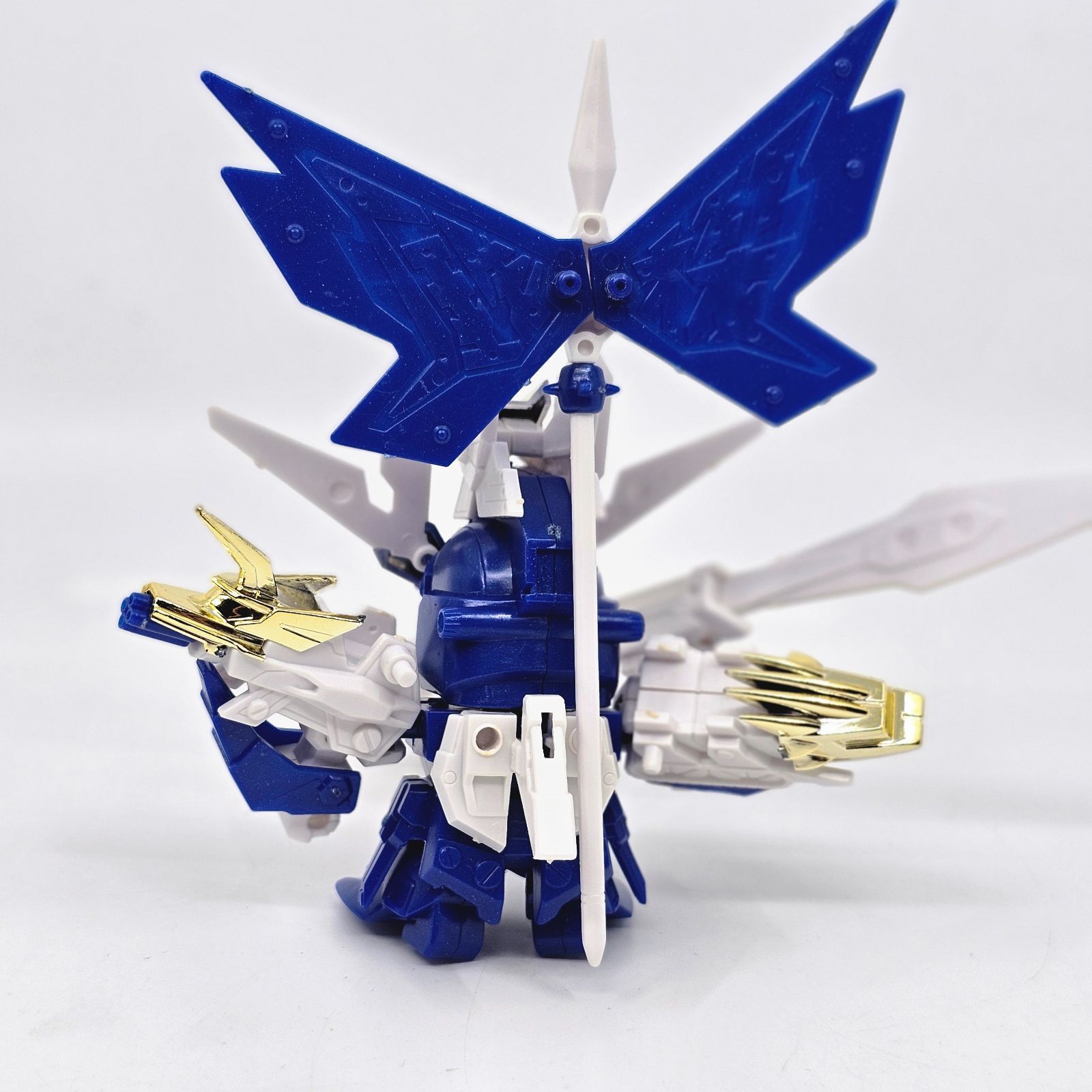 BB戦士 鉄機将 飛閃 鉄機武者 真星勢多 素組み ガンプラ リユース品