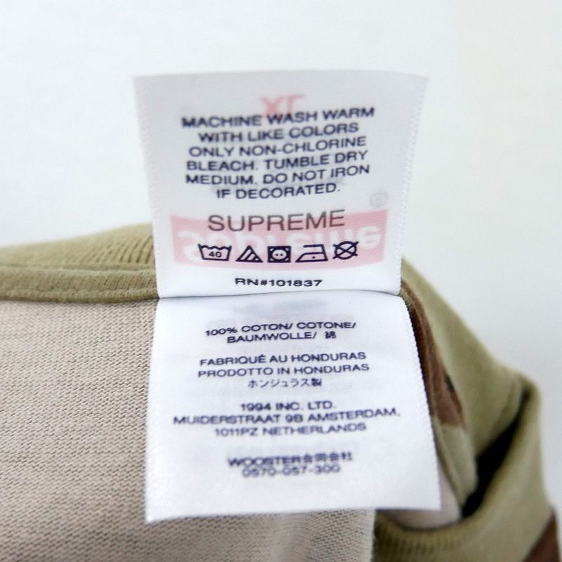 Supreme 国内正規 25SS Announcing Tee アナウンシングTシャツ