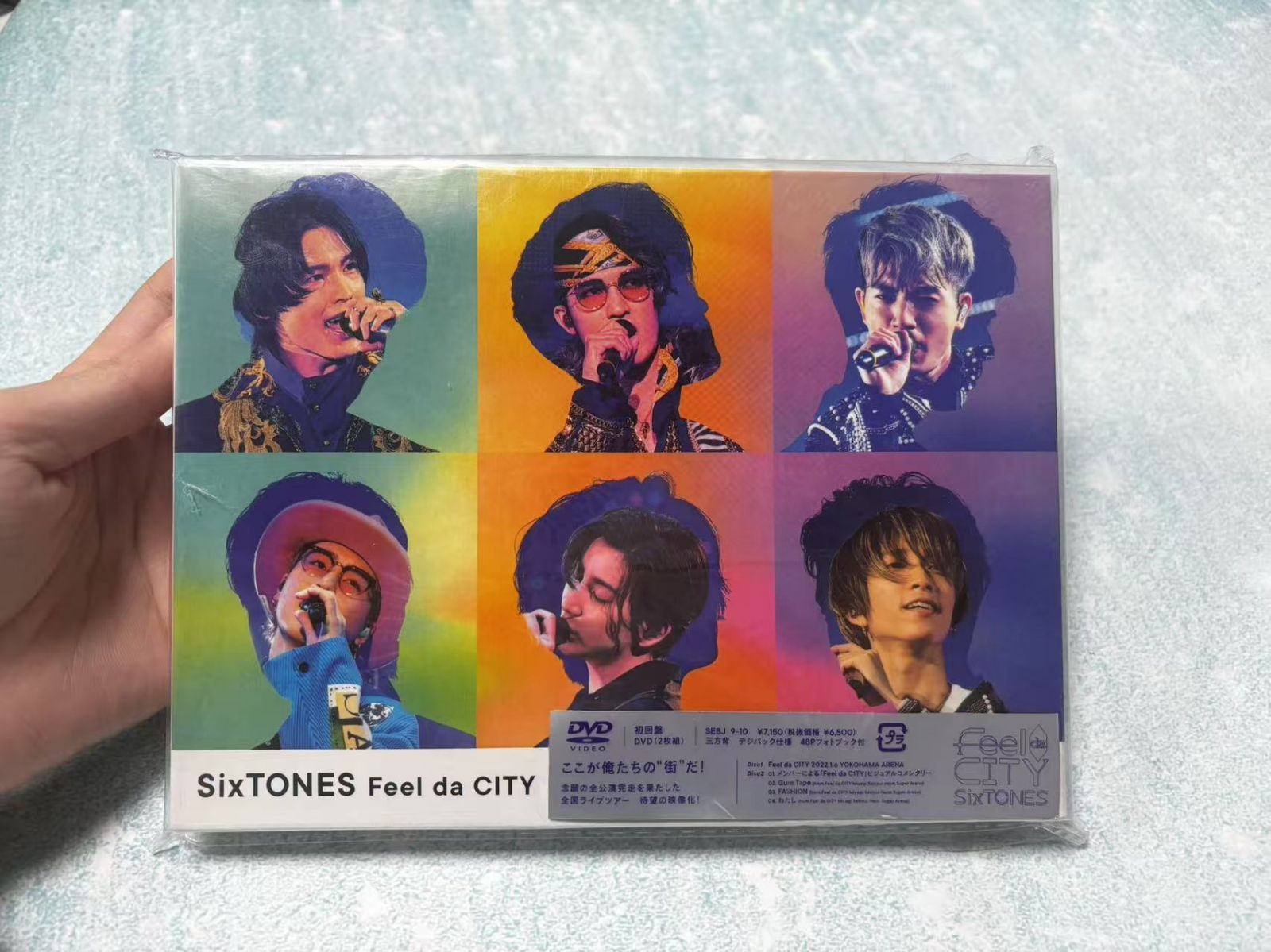 Amazon.co.jp: Feel da CITY (通常盤) (Blu-ray) : SixTONES: DVD