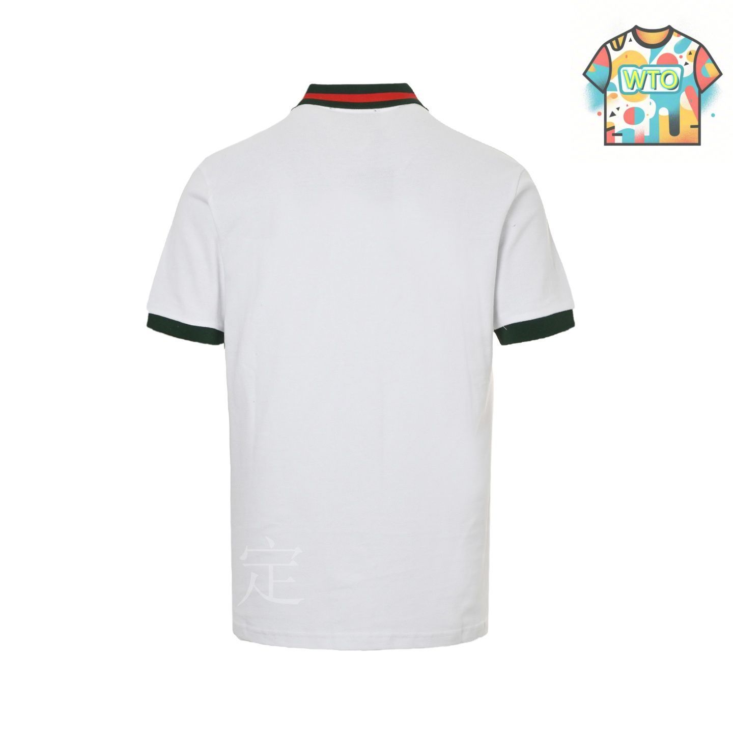 今日特価】Gucci レッドグリーンストライプポロシャツ-1 - メルカリ