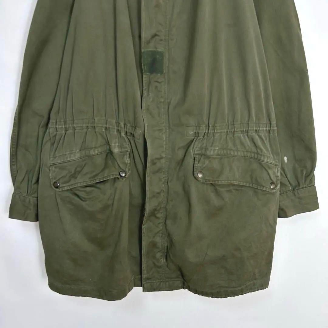 70s フランス軍 M64 フィールドパーカー モッズコート ユーロミリタリー 70s フランス軍 実物 M-64 ヴィンテージ フィールドパーカー 92L
