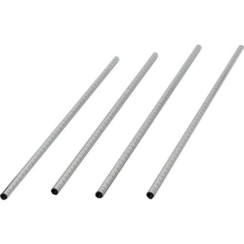 【激安!正規品!!】 ＴＲＵＳＣＯ フェニックスワゴン 傾斜棚用支柱 Ｈ１３００用 ４本入