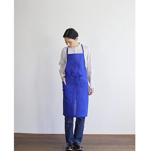 fog linen work (フォグリネンワーク)】リネンデイリーエプロンイリス