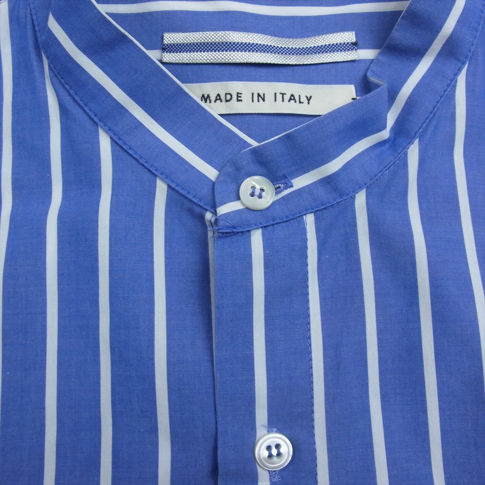 クリスタセヤ Cristaseya Striped Mao Shirt ストライプ マオ バンド