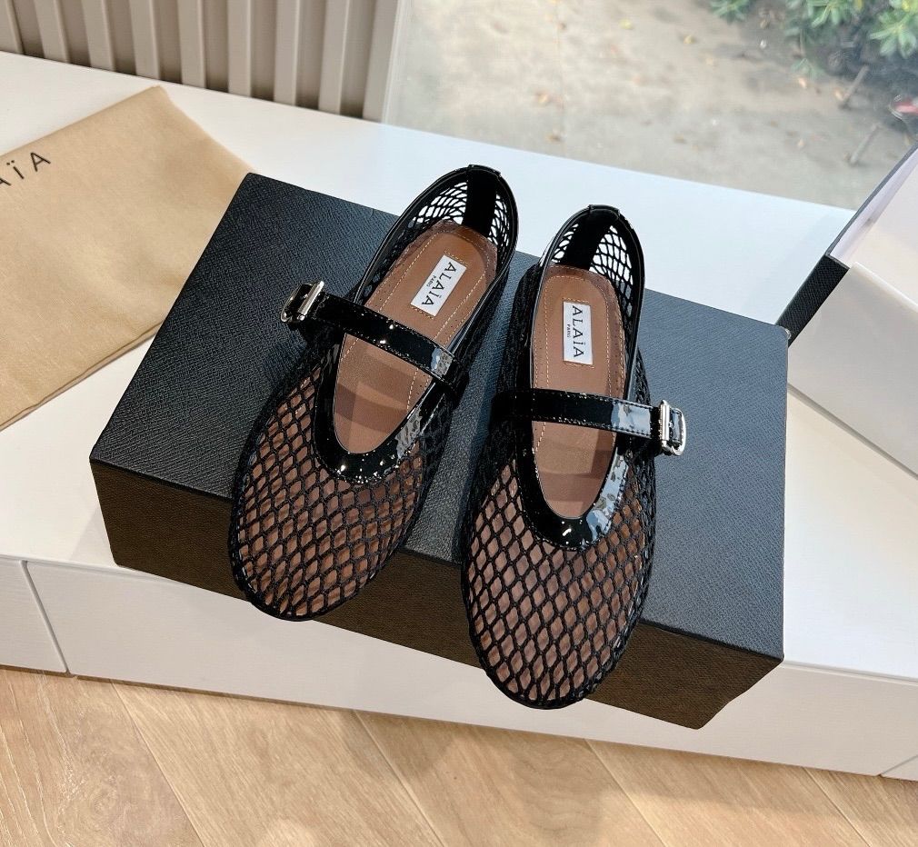 ALAIA アライアバレエシューズローファー