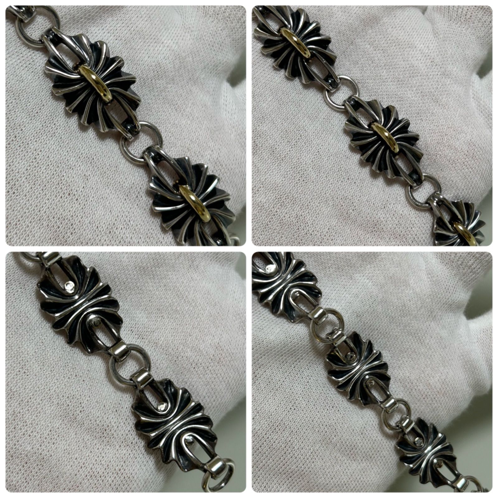 ジョージジェンセン 激レア ブレスレット 394 BOW ギャザー AG925