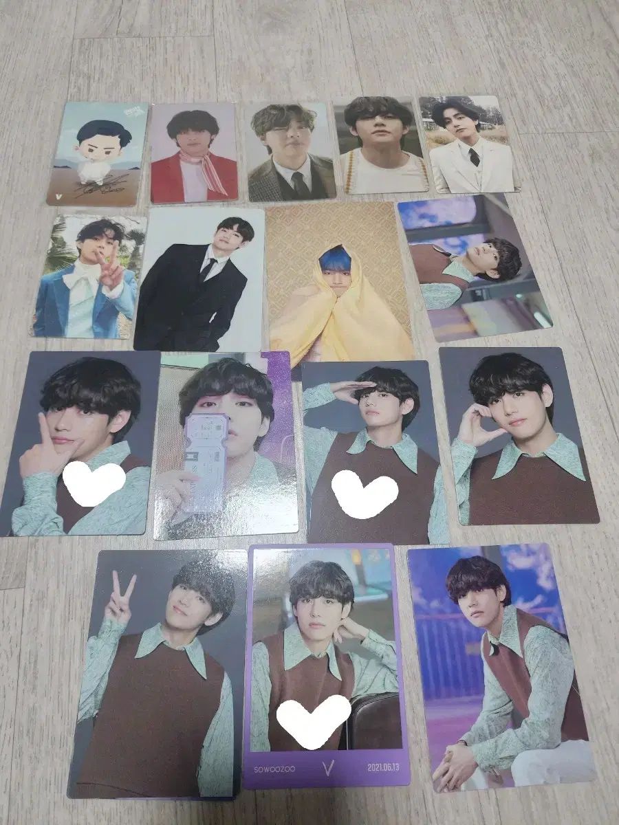 テヒョン V テテ ソウジュ トレカ アクスタ フラッグ テヒョン V テテ