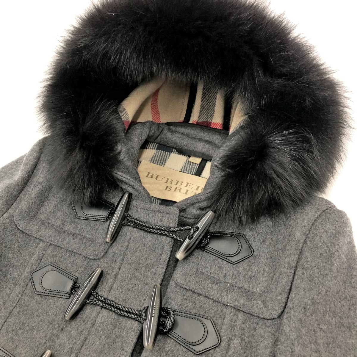 美品 Burberry Brit バーバリーブリット ダッフルコート サイズ