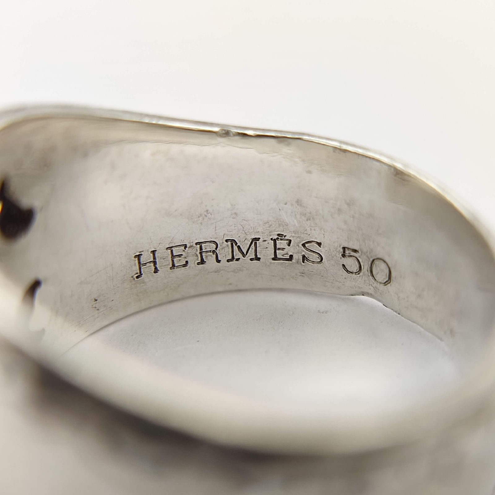エルメス メキシコ リング コンビ k18 ヴィンテージ 50 HERMES