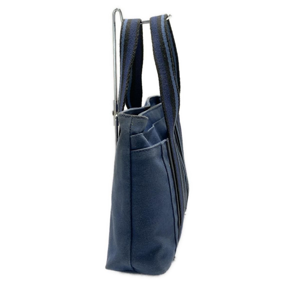 HERMES(エルメス) トートバッグ トロカホリゾンタルPM ネイビー