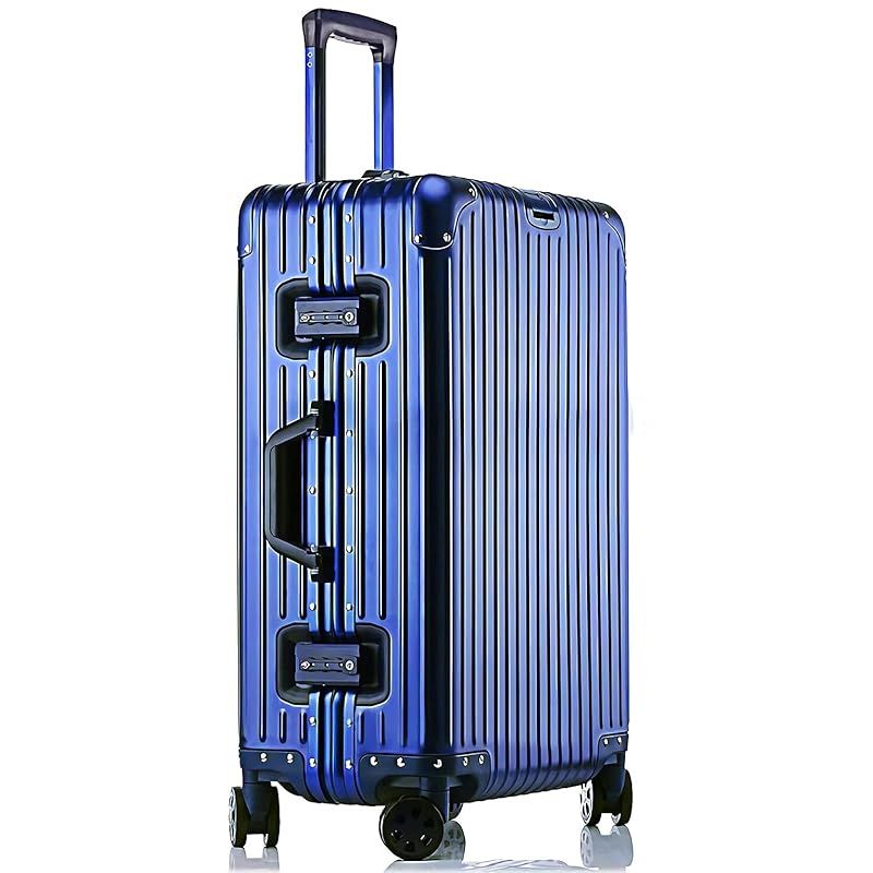 lanbao スーツケース オールアルミ合金 キャリーケース アルミ合金