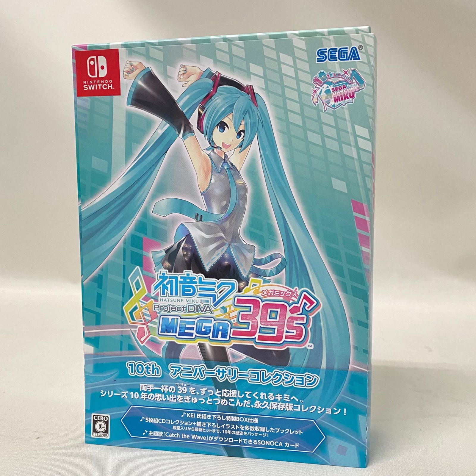 浜館31-613 Nintendo Switch 初音ミク MEGA 39’s 10th アニバーサリーコレクション
