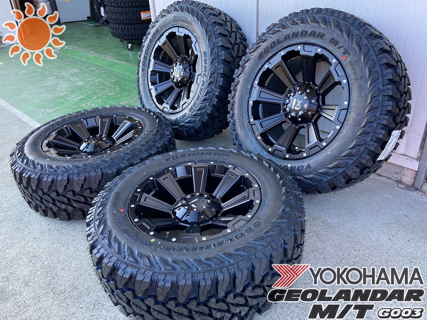 タイヤ・ホイール nightmare ENKEI BORGNER ZX 215/70R15 6.5J+24 6穴 PCD139.7 15インチ