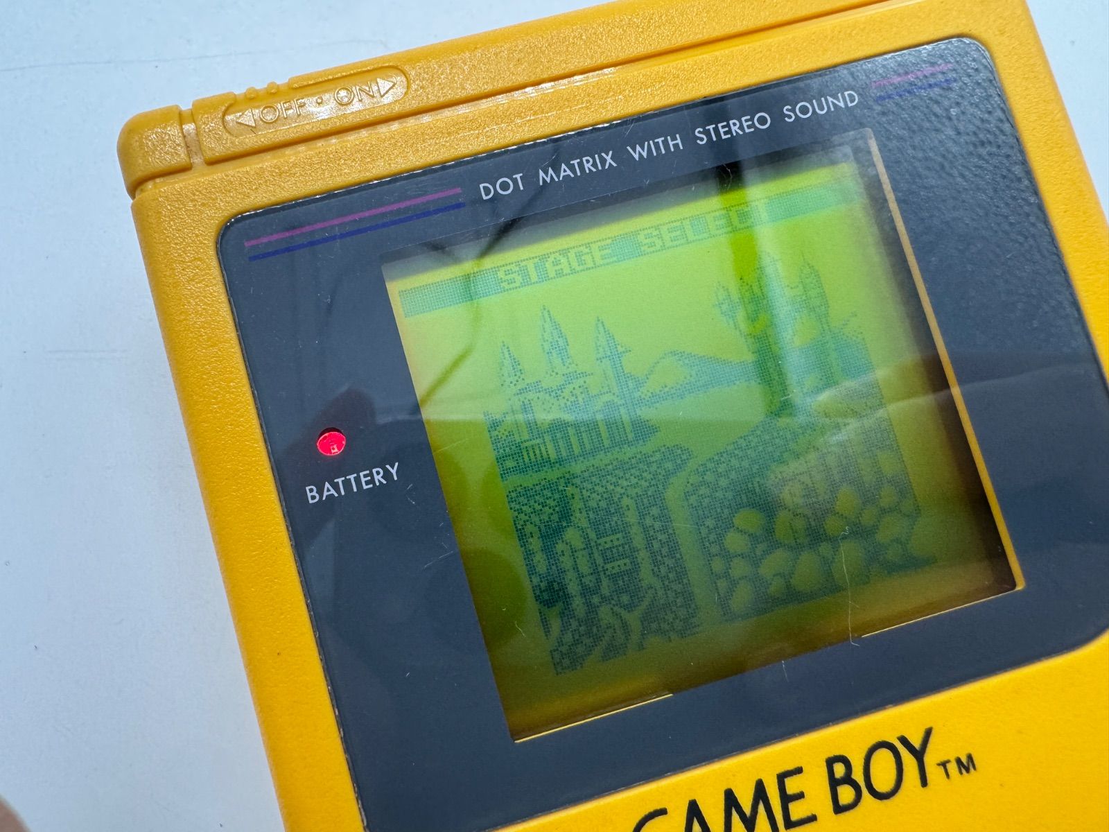 Nintendo 任天堂 ゲームボーイ DMG-01 イエロー レトロゲーム