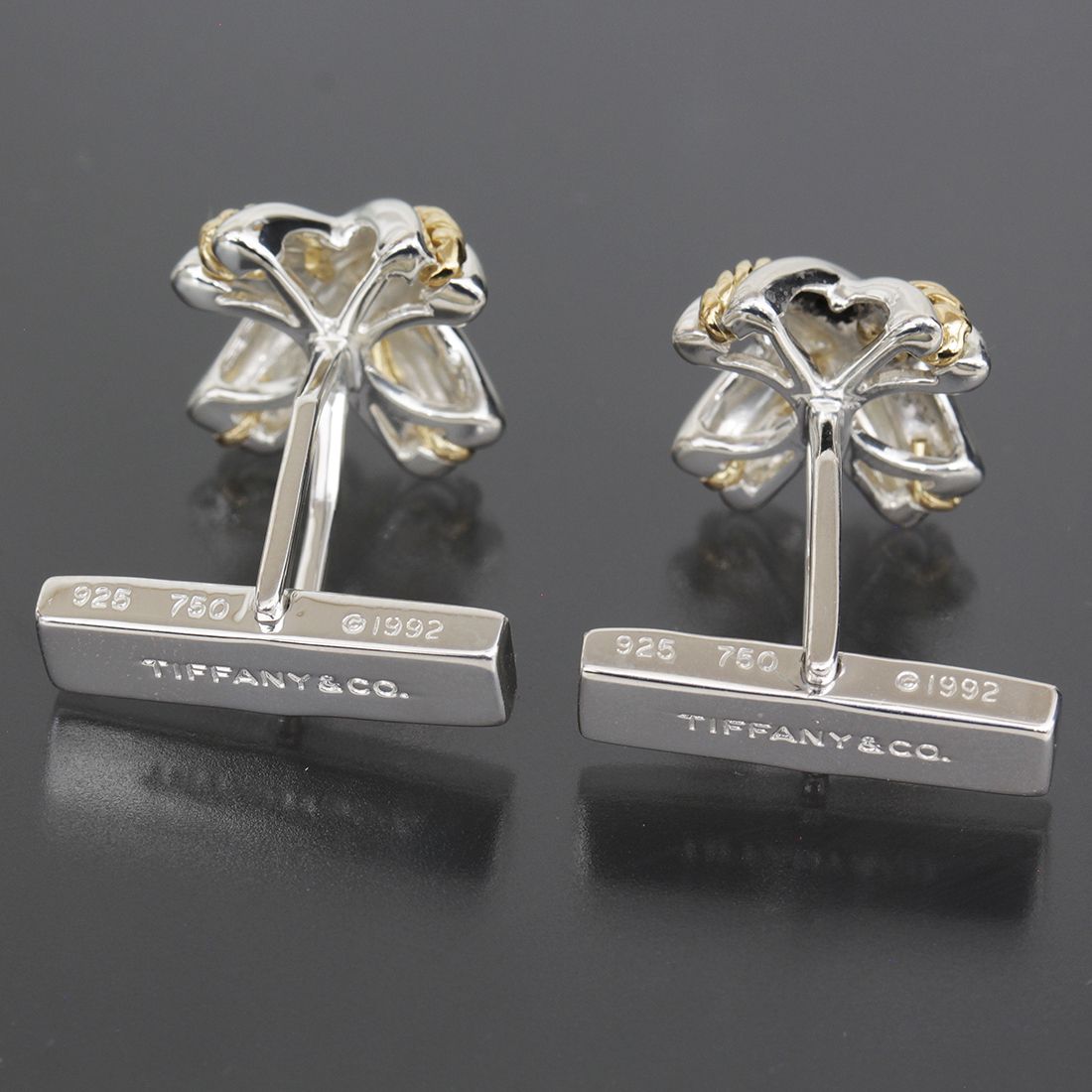 Tiffany & Co. ティファニー シルバー カフリンクス 1837