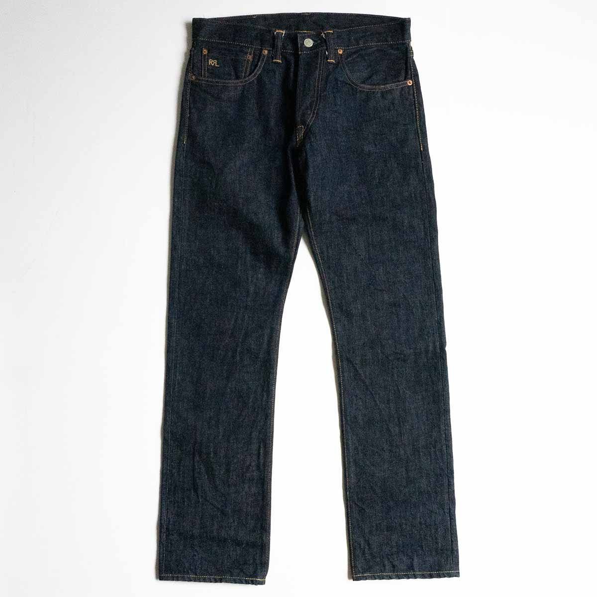 美品/濃紺】RRL 【SLIM FIT JEANS】31×32 スリムフィット